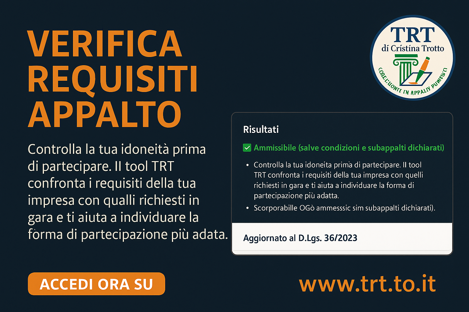 Verifica Requisiti Appalto – anteprima